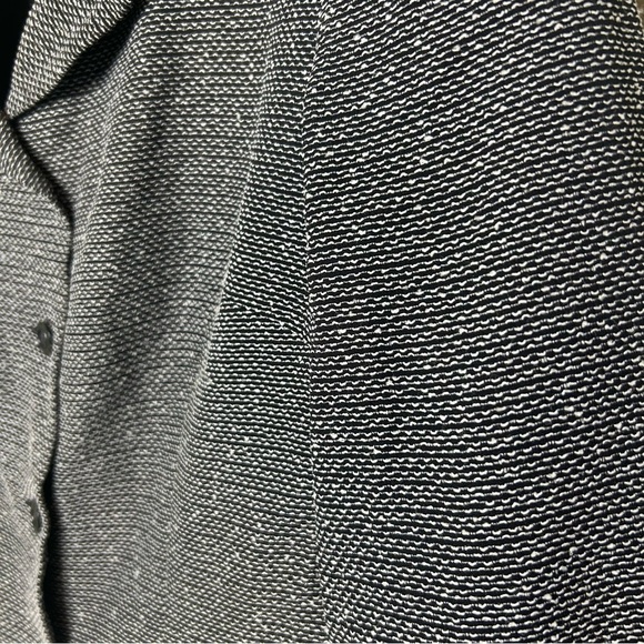 Vintage Talbots Black and White Blazer Structured Suit Jacket Size 4 - Picture 3 of 8